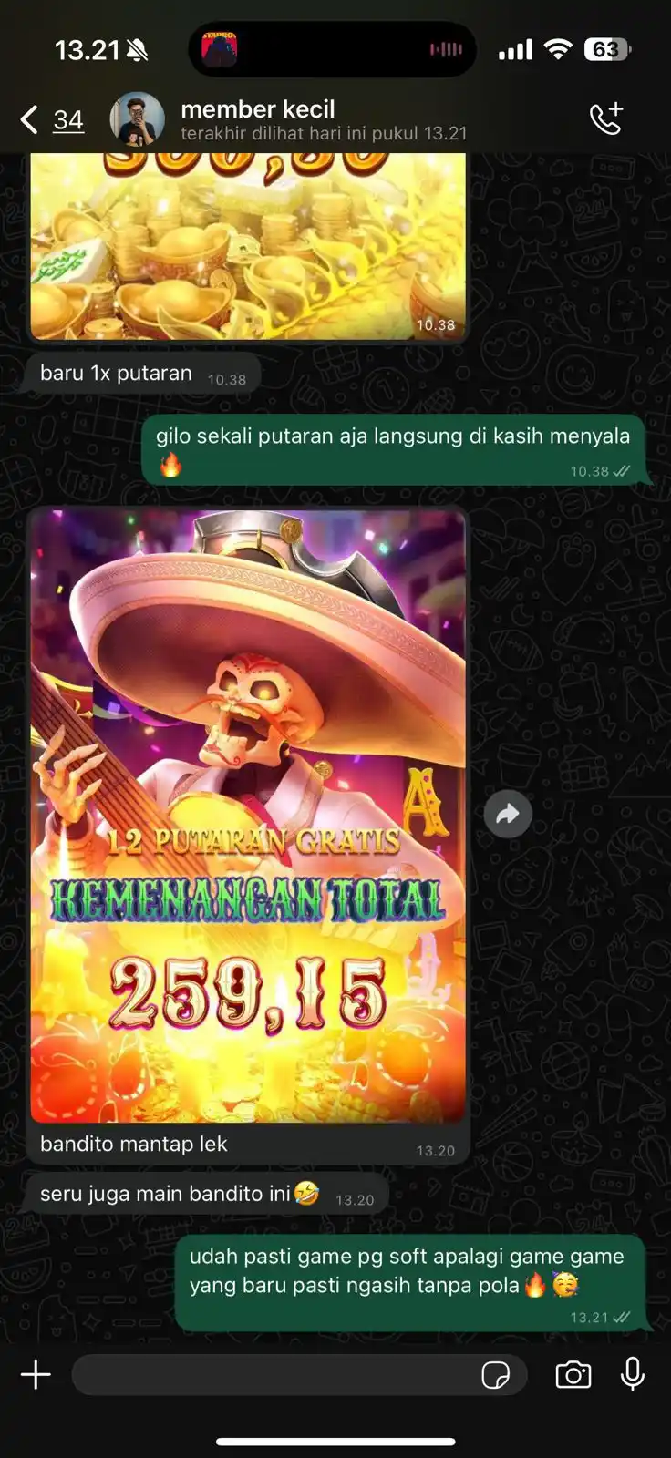 Kumpulan PG SOFT post