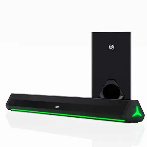 Image from ProLooterz Shopping Deals: GOVO GOSURROUND 900 | 200W Soundbar | 2.1 Channel Home Theatre | Deep ...