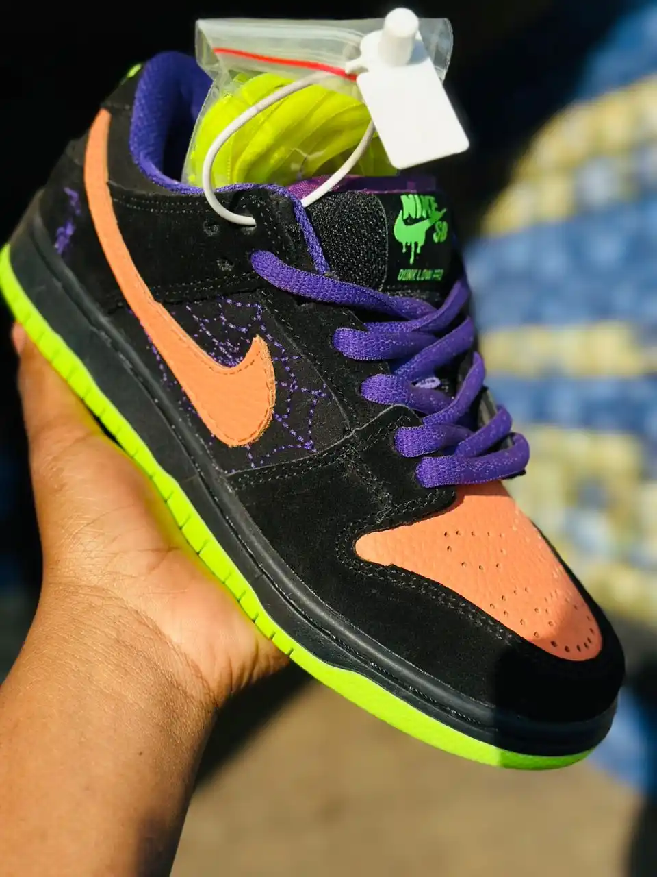 Image from Maipanashevebhutsu Sneakers & Apparel Updates: *Halloween treat 🧟‍♀️custom dunks only $14* Extremely limited edition...