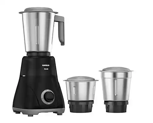 Image from ProLooterz Shopping Deals: Havells Pulse 500 Watt Mixer Grinder with 3 Jars | 400ml, 800ml, 1.2L ...