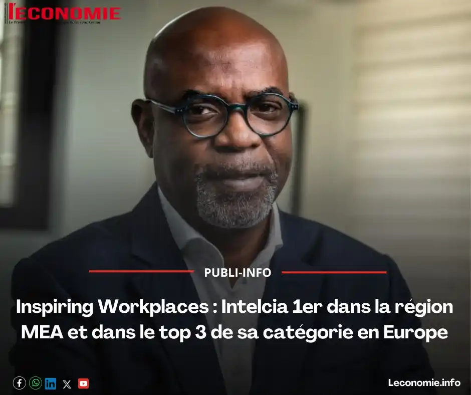 Image from L'Economie💸: *Inspiring Workplaces : Intelcia 1er dans la région MEA et dans le top...