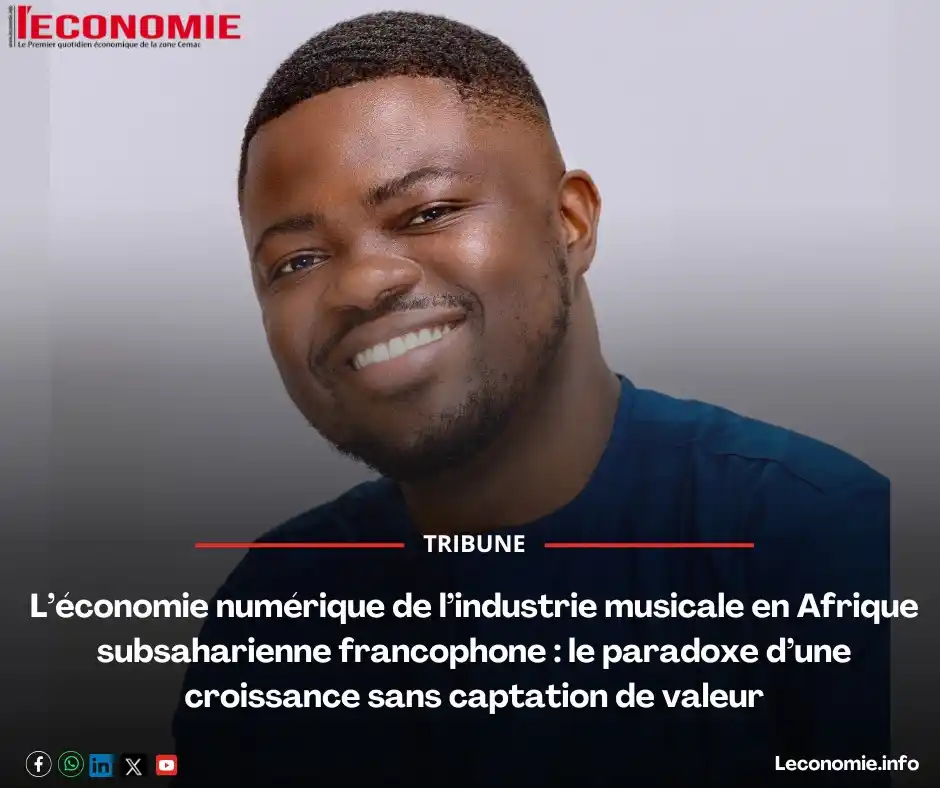 Image from L'Economie💸: *L’économie numérique de l’industrie musicale en Afrique subsaharienne...