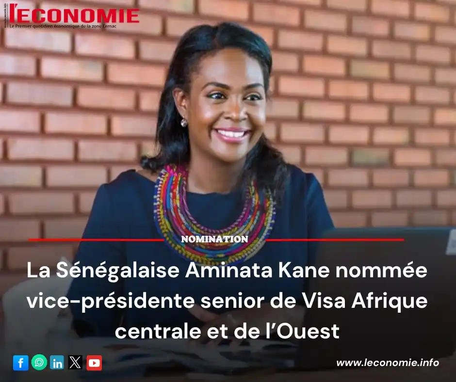 Image from L'Economie💸: *La Sénégalaise Aminata Kane nommée vice-présidente senior de Visa Afr...