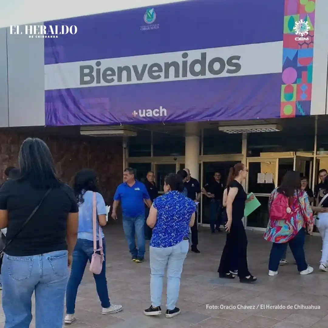 Image from El Heraldo de Chihuahua: 📝 🎓 Más de 11 mil aspirantes presentan examen en la UACH; genera cao...