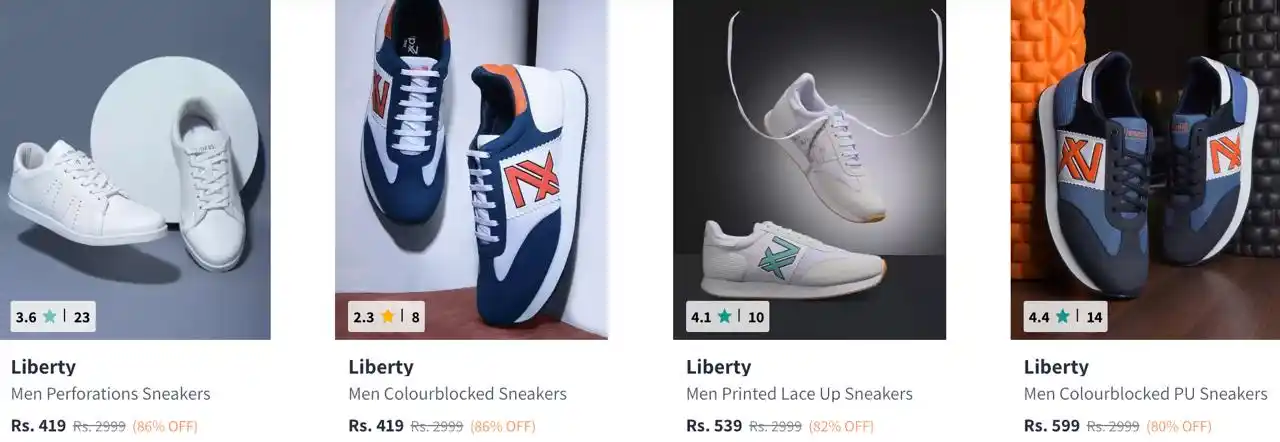 Image from ProLooterz Shopping Deals: Myntra : Upto 86% Off On Liberty Footwears.  🛒 Buy Now : https://mynt...
