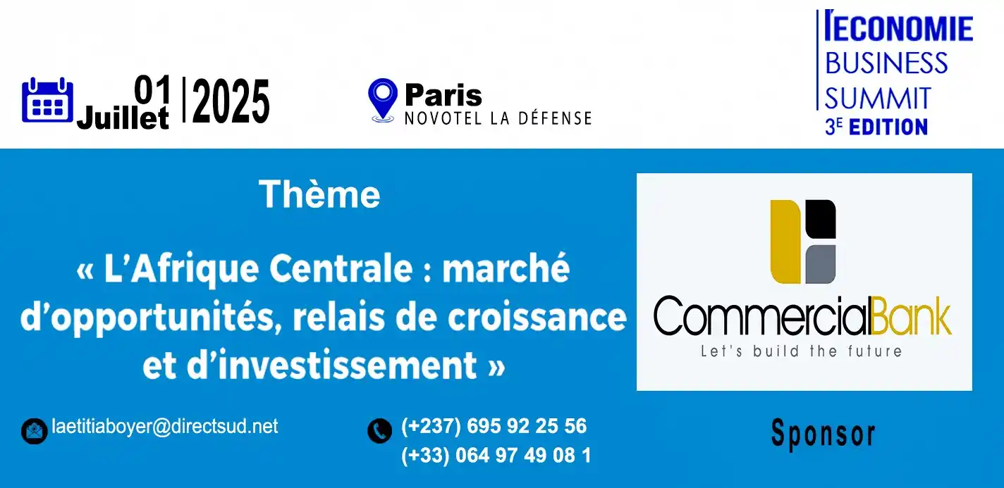 Image from L'Economie💸: Nous sommes ravis de vous annoncer que *CommercialBank*, est Sponsor d...