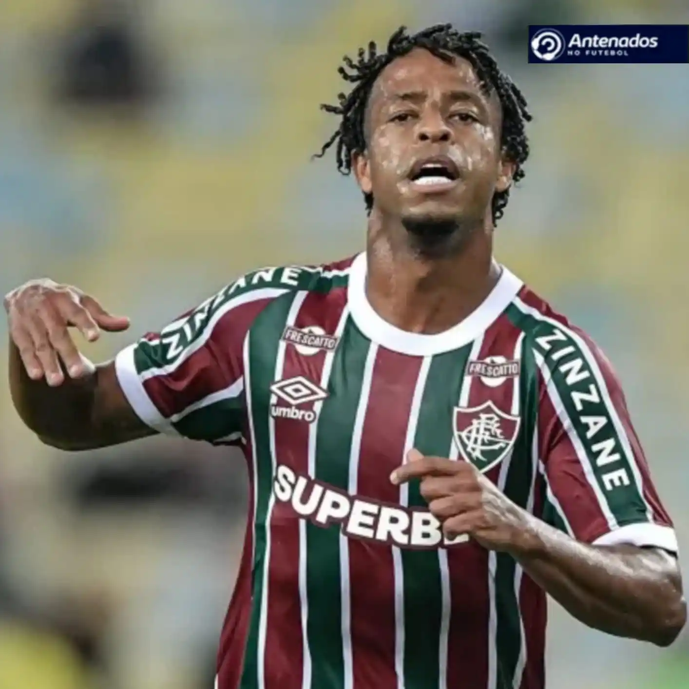 Image from Antenados no Futebol: O cara entrou e MUDOU o jogo.  🤔 Keno merece a titularidade no Flumin...