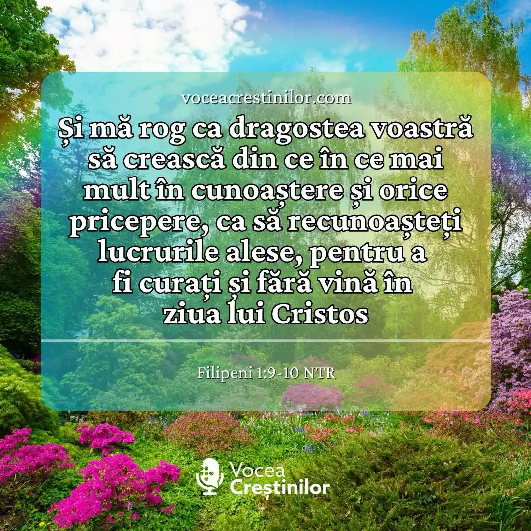 Image from Vocea Creștinilor: 🎙Poți să ne asculți în fiecare zi pe: 👉🏼👉🏼👉🏼 http://radio.vocea...