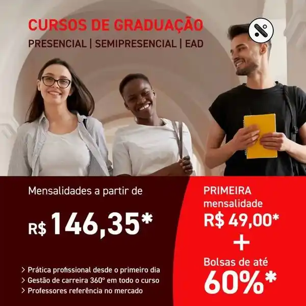 Image from Canaltech Ofertas: 📚📚📚 Presencial, semipresencial e EAD! Aproveite e para iniciar os ...