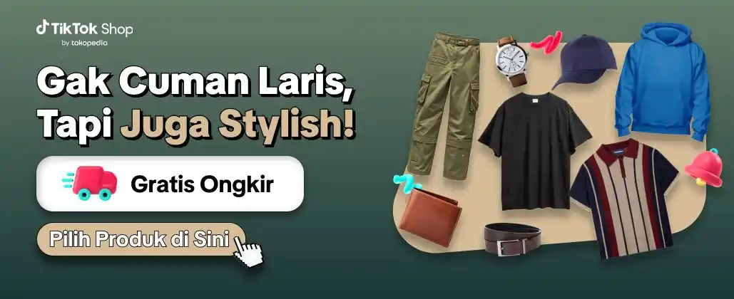 Image from Informasi Pusat Afiliasi Tiktok Shop by Tokopedia ✨🥰: 🚨 Produk menswear ini lagi LAKU KERAS 🚨  Stok HAMPIR habis, order ma...