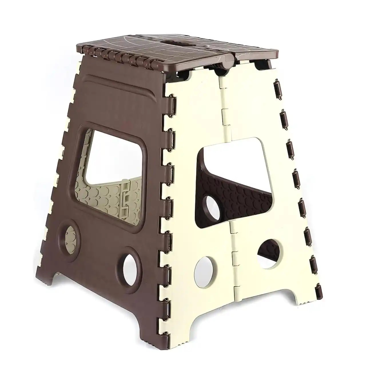 Image from ProLooterz Shopping Deals: PulGos 18-Inch Super Strong Folding Step Stool for Adults & Kids – Fol...