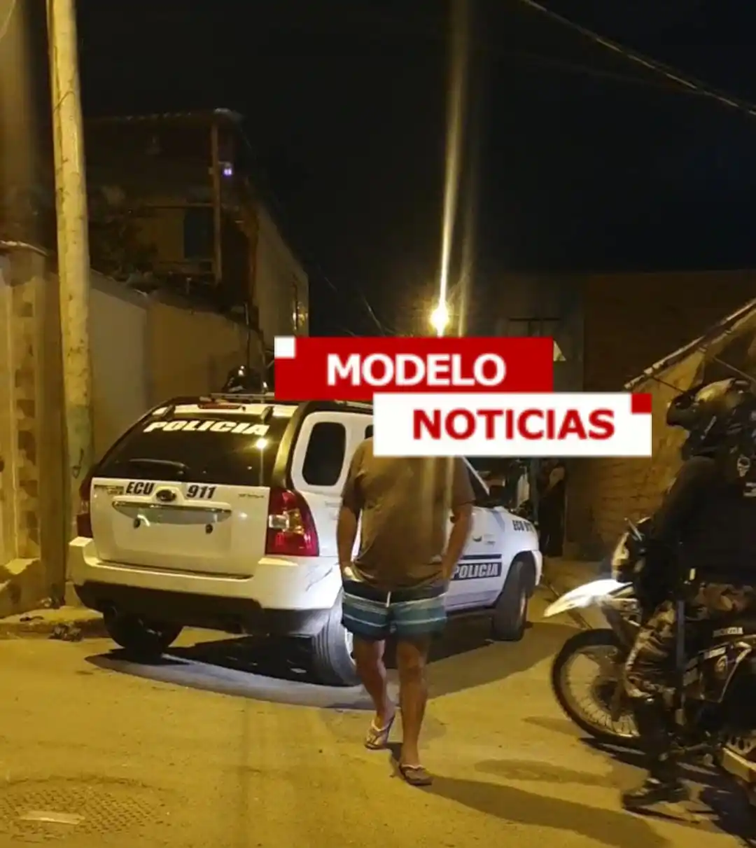 Image from Modelo Noticias • Manta: 🚨❌Se reporta una persona sin vida a causa de varios disparos en el se...