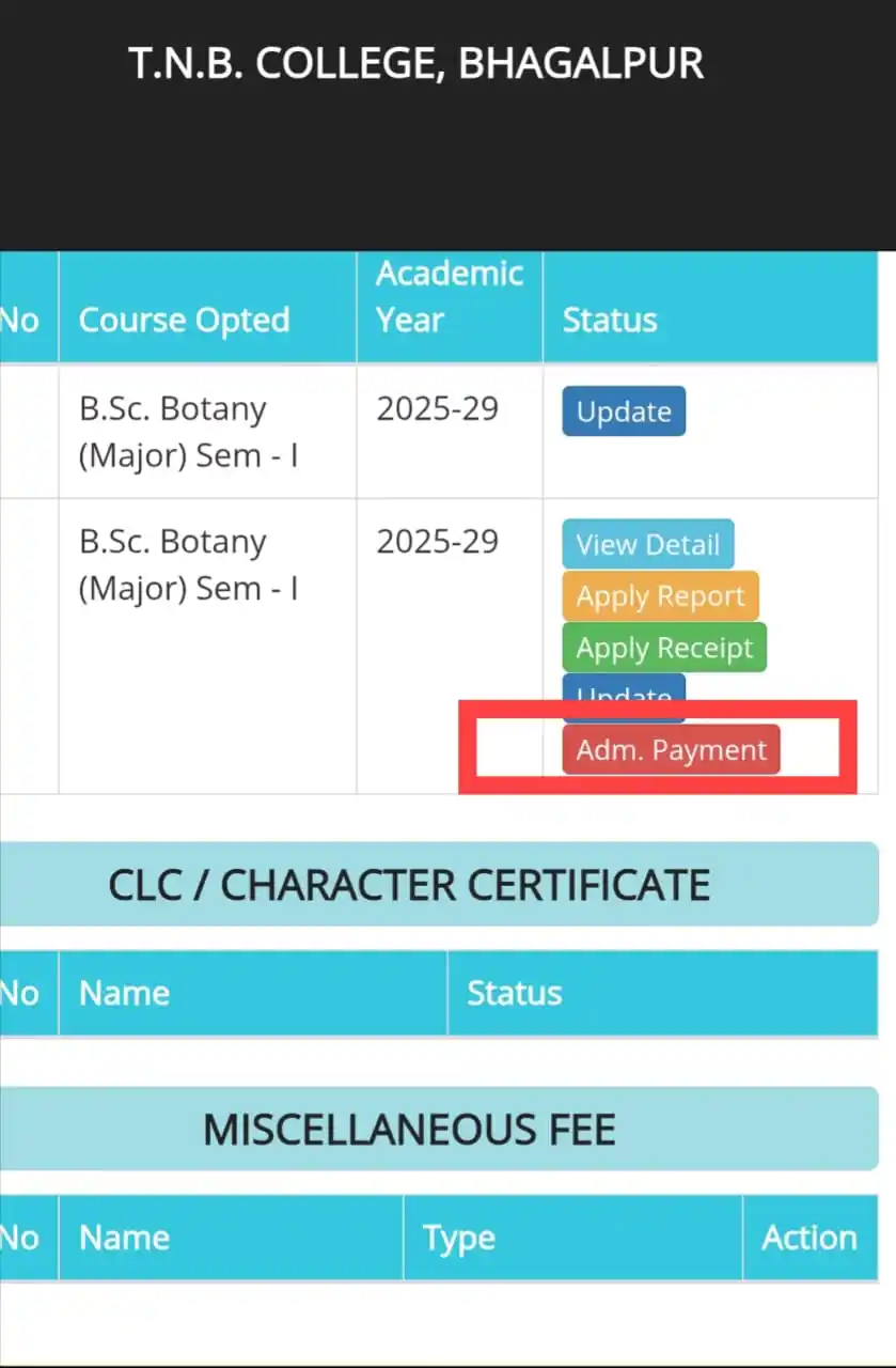 Image from TNB COLLEGE BHAGALPUR Information: Sem -1 के सभी छात्रों को सूचित किया जाता है कि TNB College ka second l...