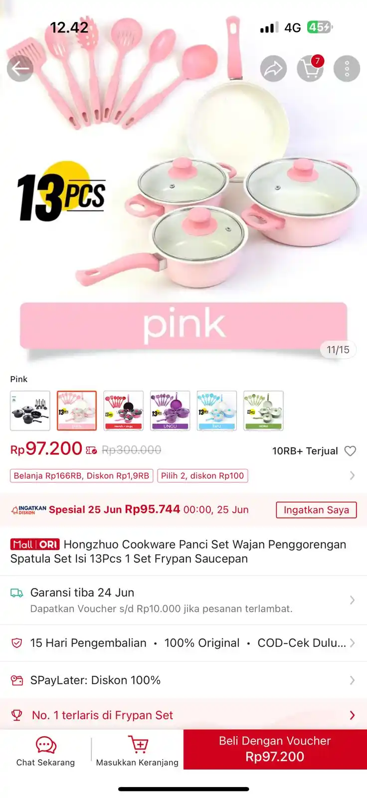 Image from Racun shopee 🛒🎀: Sepaket alat masak https://s.shopee.co.id/1VncllI8Dz...