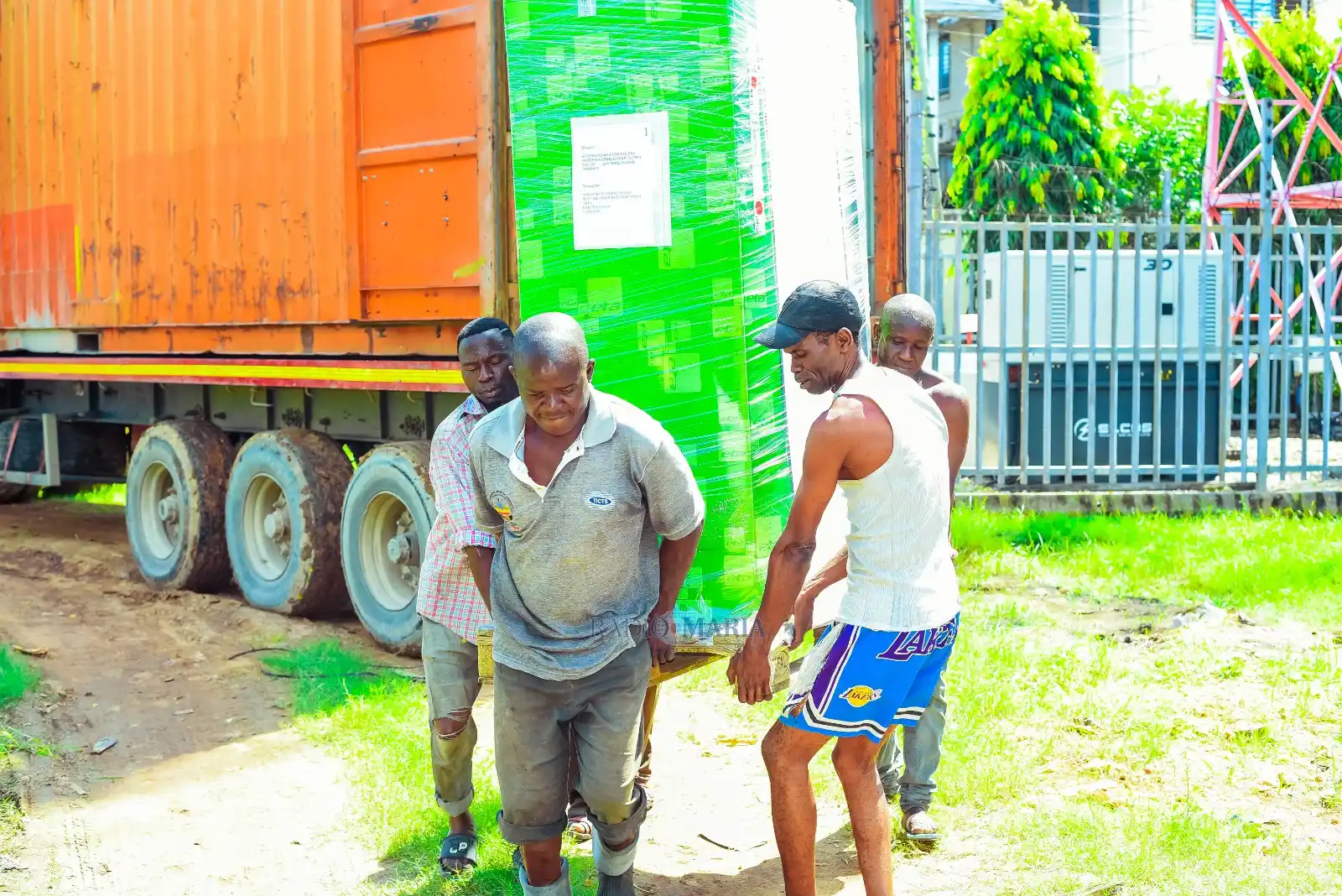 Image from Radio Maria Tanzania: SHUKRANI KWA MUNGU, VIFAA VYA VITUO VIPYA VIMEANZA KUWASILI MAKAO MAKU...
