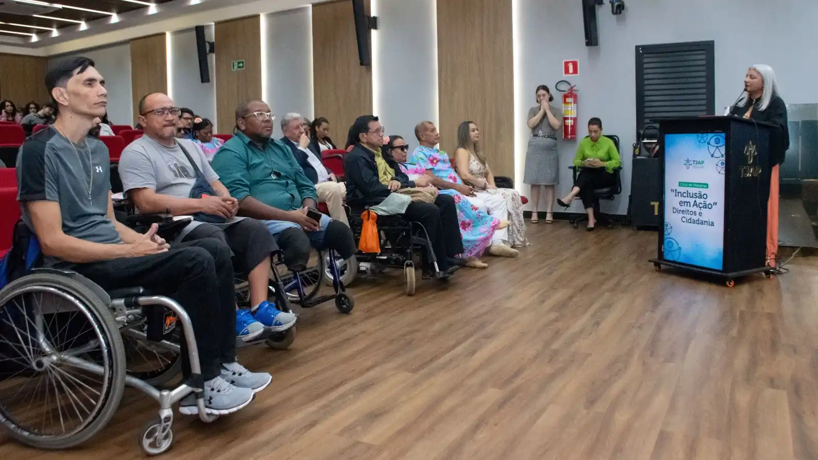 Image from TJAP: TJAP realiza ciclo de palestras “Inclusão em Ação: Direitos e Cidadani...