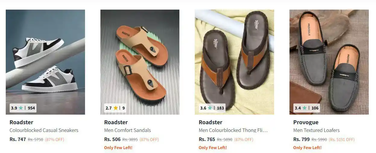 Image from ProLooterz Shopping Deals: Upto 87% off : Men Branded Shoes 🛒 Buy Now : https://myntr.in/SNM2Q...