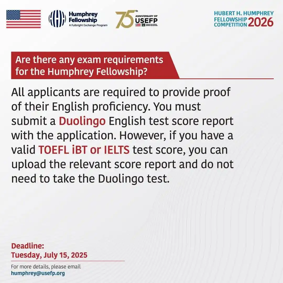 Image from THE EDUCATIONAL HUB - TB: ⬛ *USEFP is currently accepting applications for the 2026 Hubert H.* H...