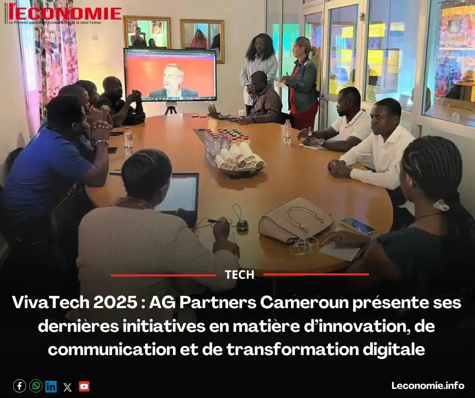 Image from L'Economie💸: *VivaTech 2025 : AG Partners Cameroun présente ses dernières initiativ...