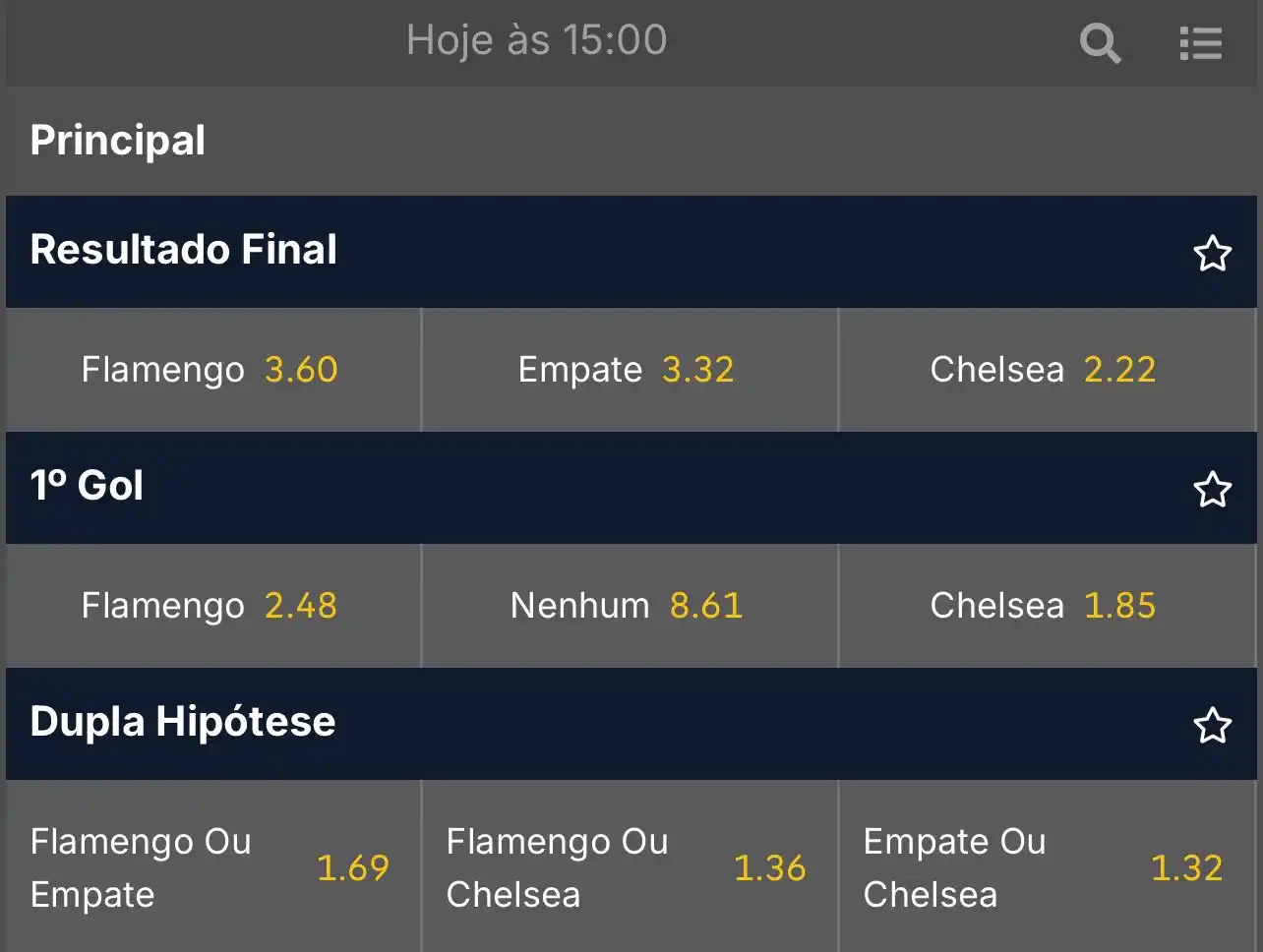 Image from SDA - Palpites e mais!: *A “Onda Brasileira” vai continuar?*  Flamengo entra em campo contra o...