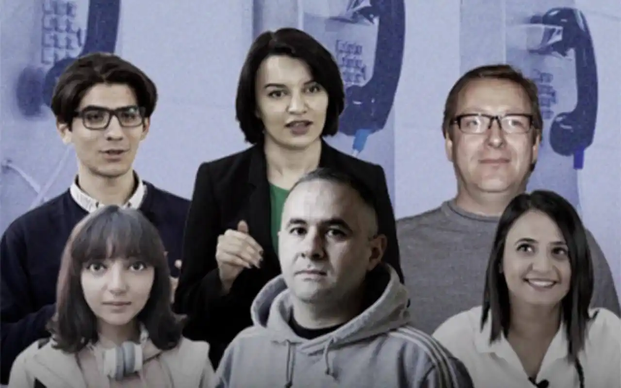Image from Baku.es: ❗️”Abzas Media” işi üzrə həbs olunan şəxslərə hökm oxunub Sevinc Vaqi...