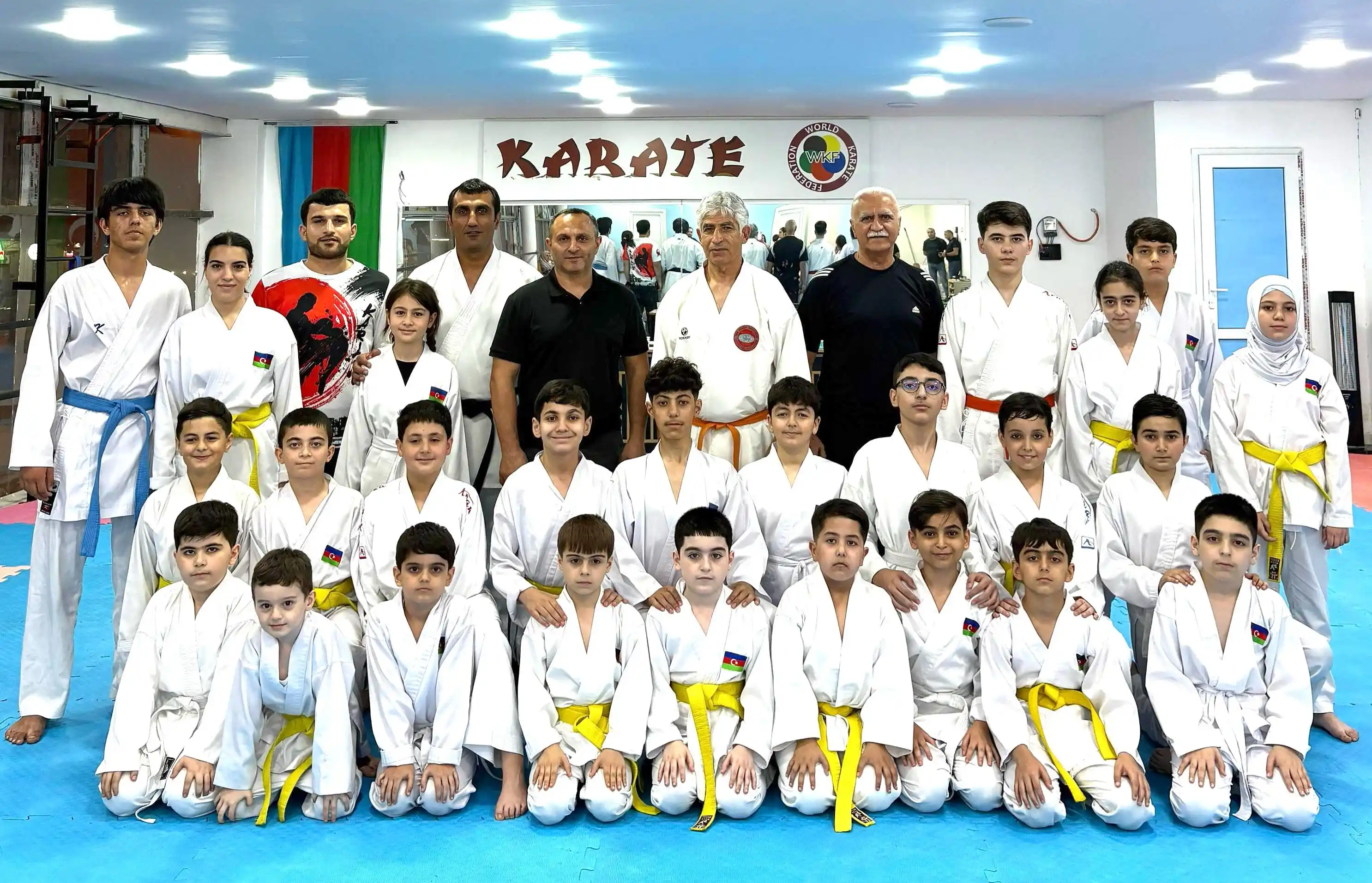 Image from Azərbaycan Karate Federasiyası: AKF -in tədbirlər planına uyğun olaraq, növbəti kyu-dan  imtahanları k...