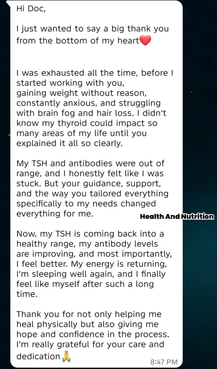 Image from Health And Nutrition: And we fixed her thyroid issue ! Meet Ananya ! When she came to me,...