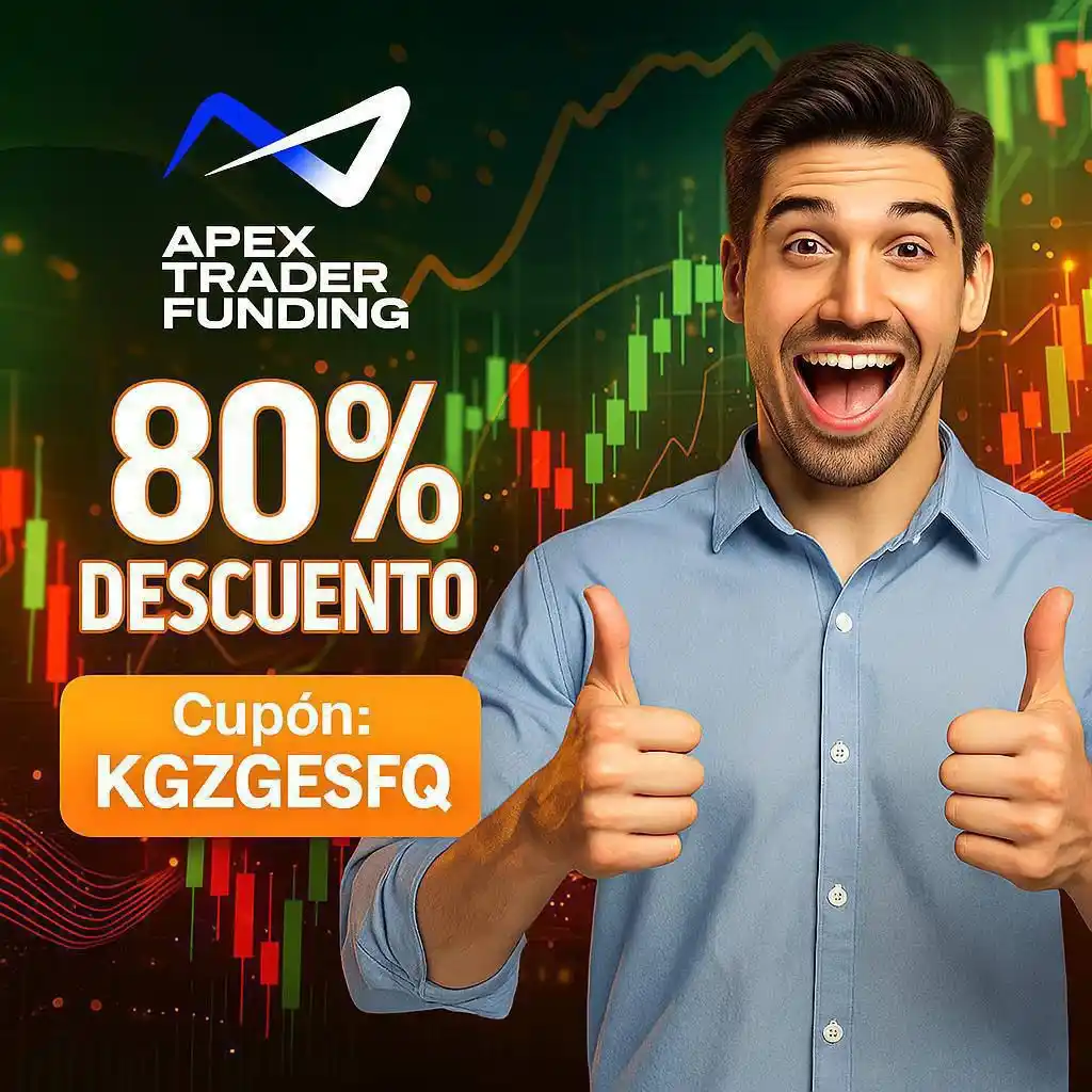 Image from Latamtradingla Oficial : APEX 80% DESCUENTO CUPON: KGZGESFQ https://tr.ee/latamtrading...