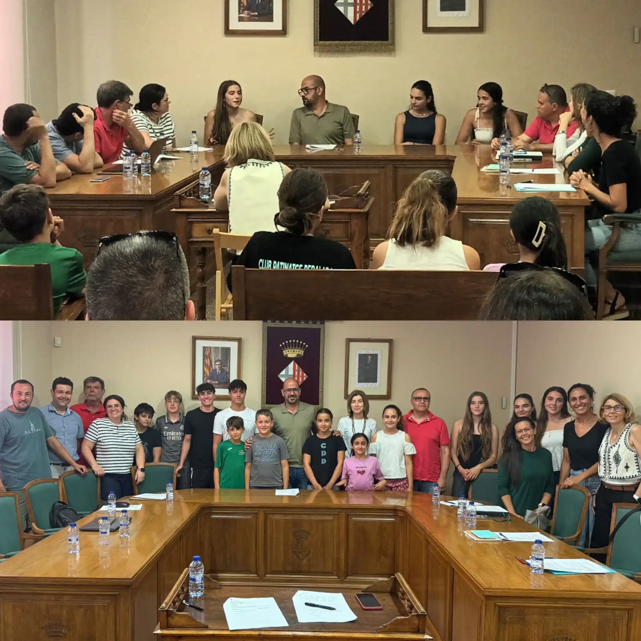 Image from Ajuntament de Peralada: 📣 Aquesta tarda s’ha celebrat el Ple del Consell dels Infants i Adole...
