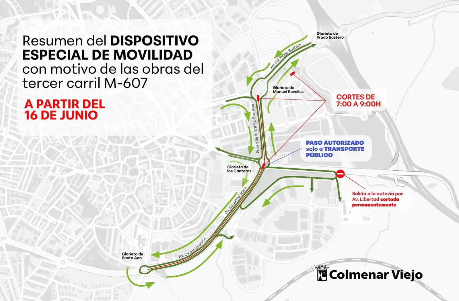 Image from Ayuntamiento de Colmenar Viejo: 🚨 Atención👇 📢🚔 Recuerda que mañana comienza el nuevo dispositivo ...