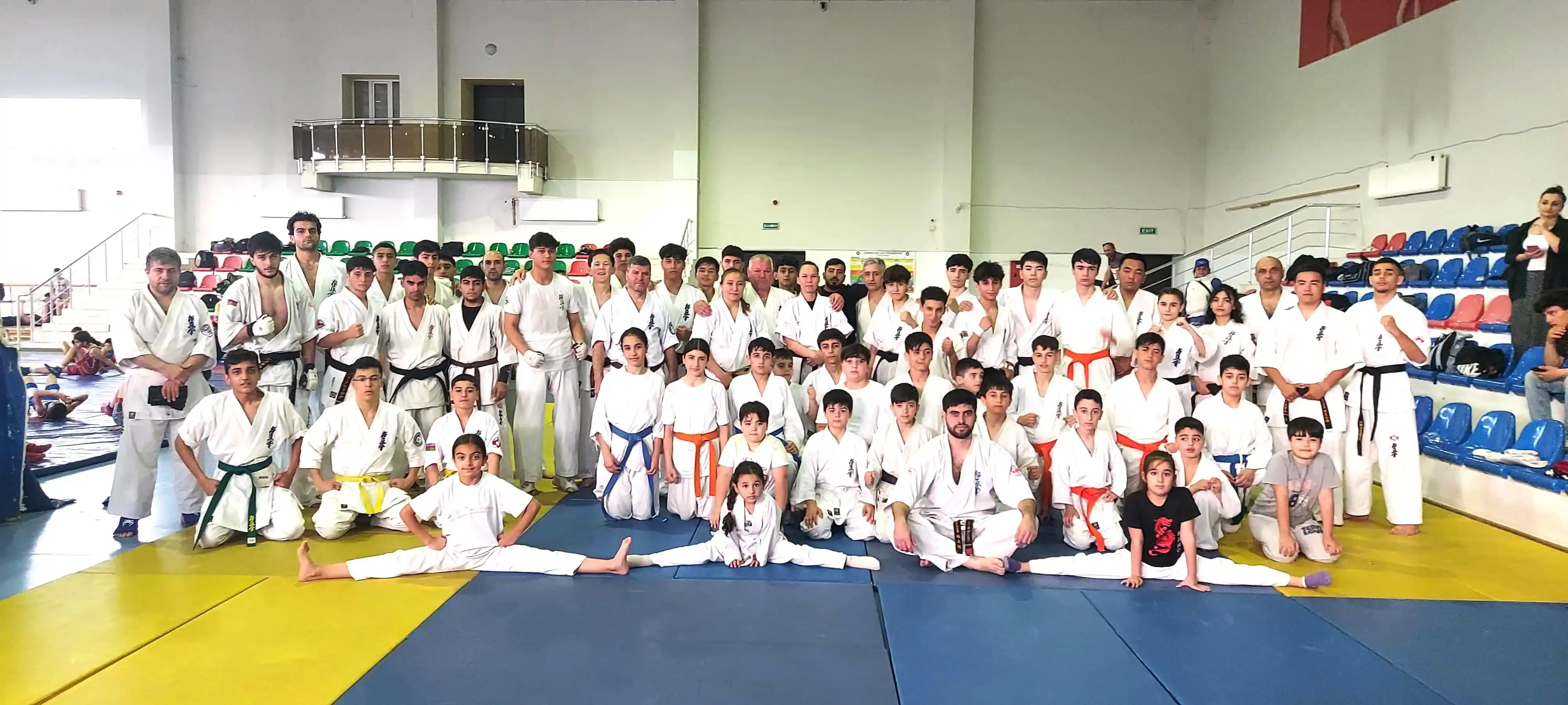 Image from Azərbaycan Karate Federasiyası: *Azərbaycan Karate Federasiyasının rəhbərliyi ilə “KWU-WKFK” birliyini...