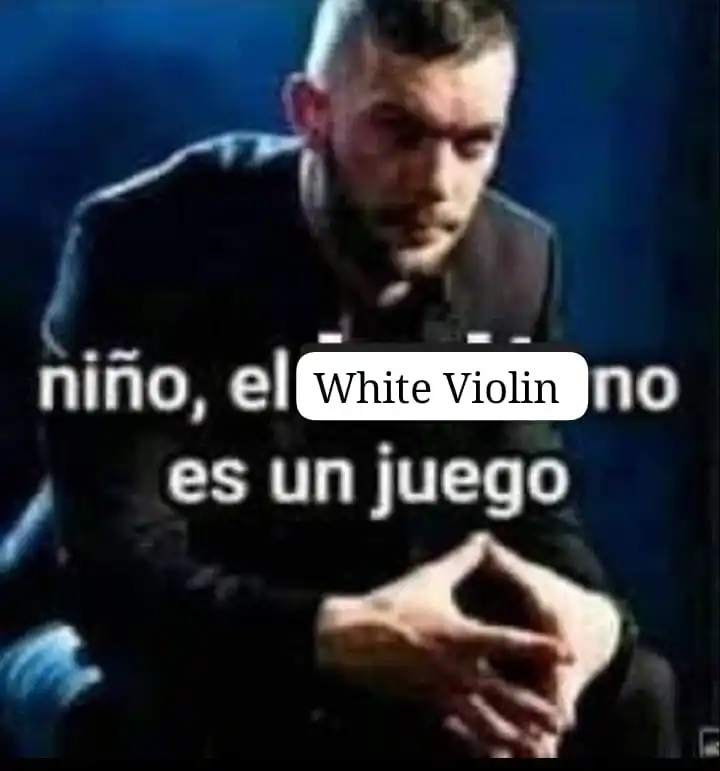 Image from 𔘓 ⋆ ࣪ . 𝓦𝘩𝘪𝘵𝘦 𝘝𝘪σ𝘭𝘪𝘯 ◌ ✟: Con White Violin no se juega...