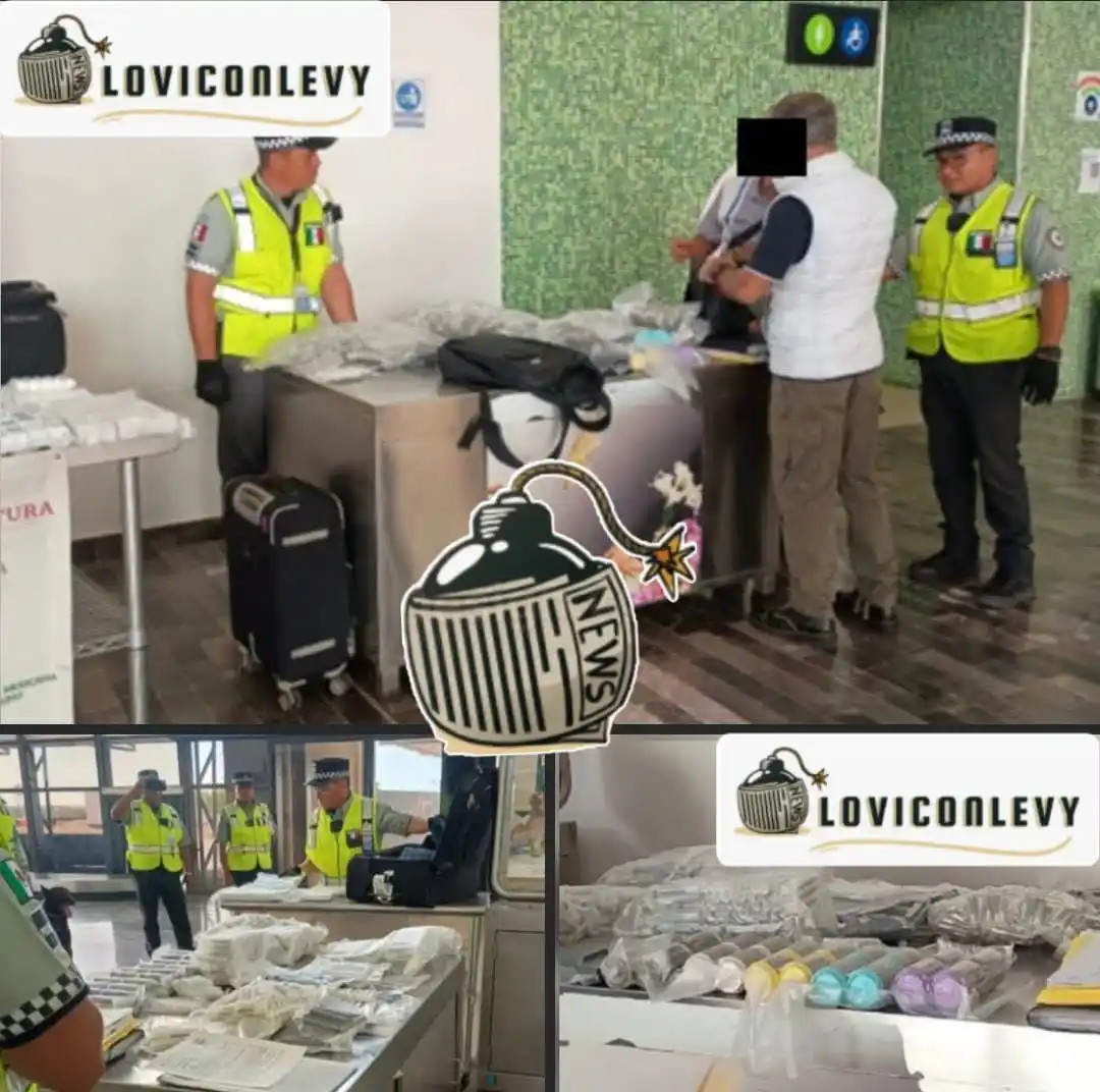 Image from LoViConLevy: Detienen en el aeropuerto de Los Mochis a un pasajero que transportaba...
