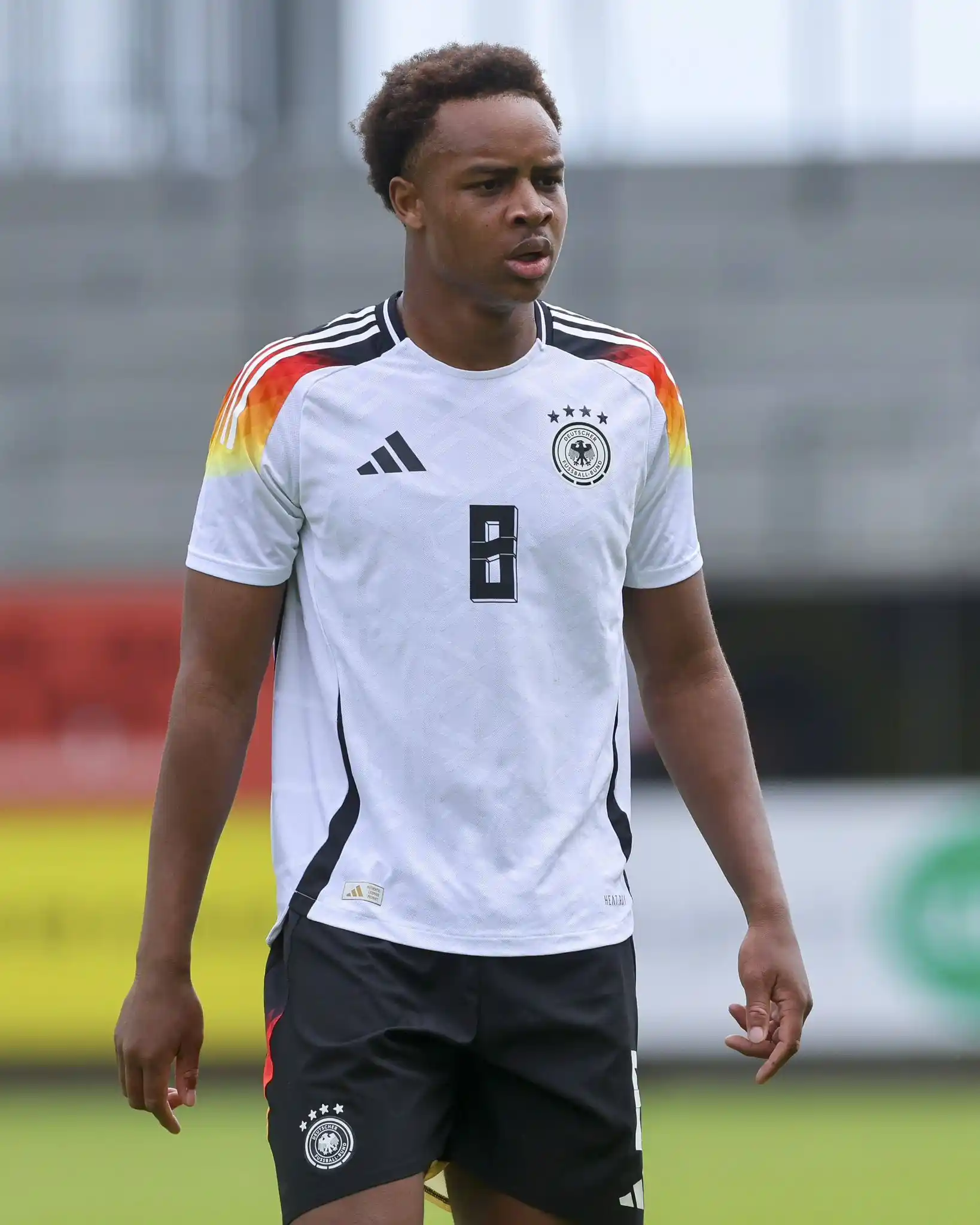 Image from RB Leipzig: 🎙️ "Diesen Gefallen möchte ich Antonio Nusa nicht tun."  Assan Ouédra...