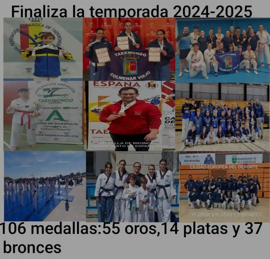 Image from Ayuntamiento de Colmenar Viejo: 🏆🥋 El Taekwondo de Colmenar Viejo ha realizado una magnífica tempora...