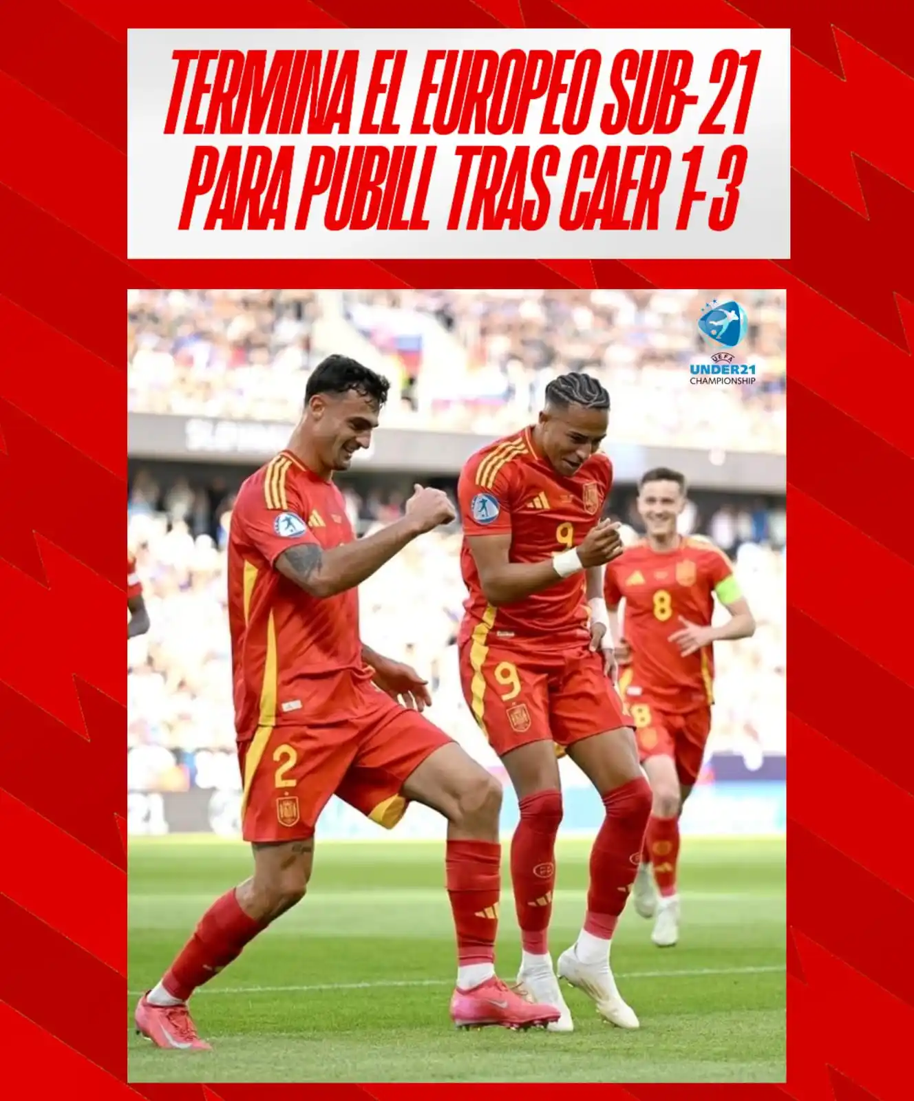 Image from ÁreaRojiblanca_WhatsApp: 🇪🇸 El *joven lateral* derecho de la Unión Deportiva Almería dice adi...