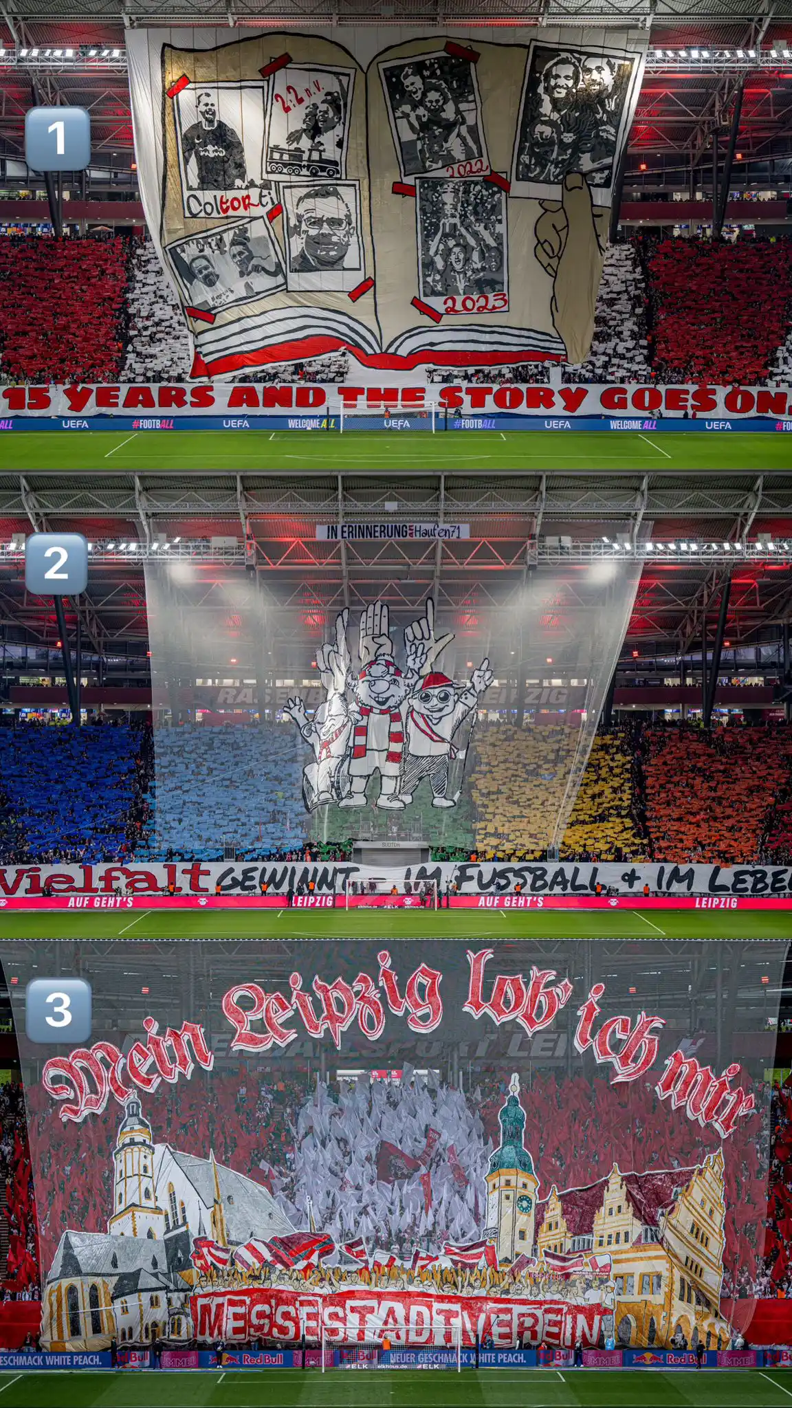 Image from RB Leipzig: Gänsehaut pur, Leidenschaft pur ❤️🤍...
