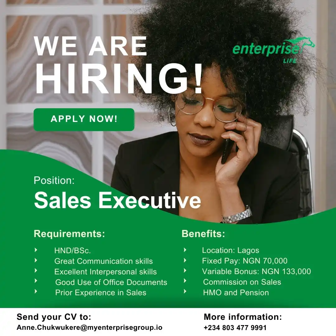 Latest Jobs in Nigeria post