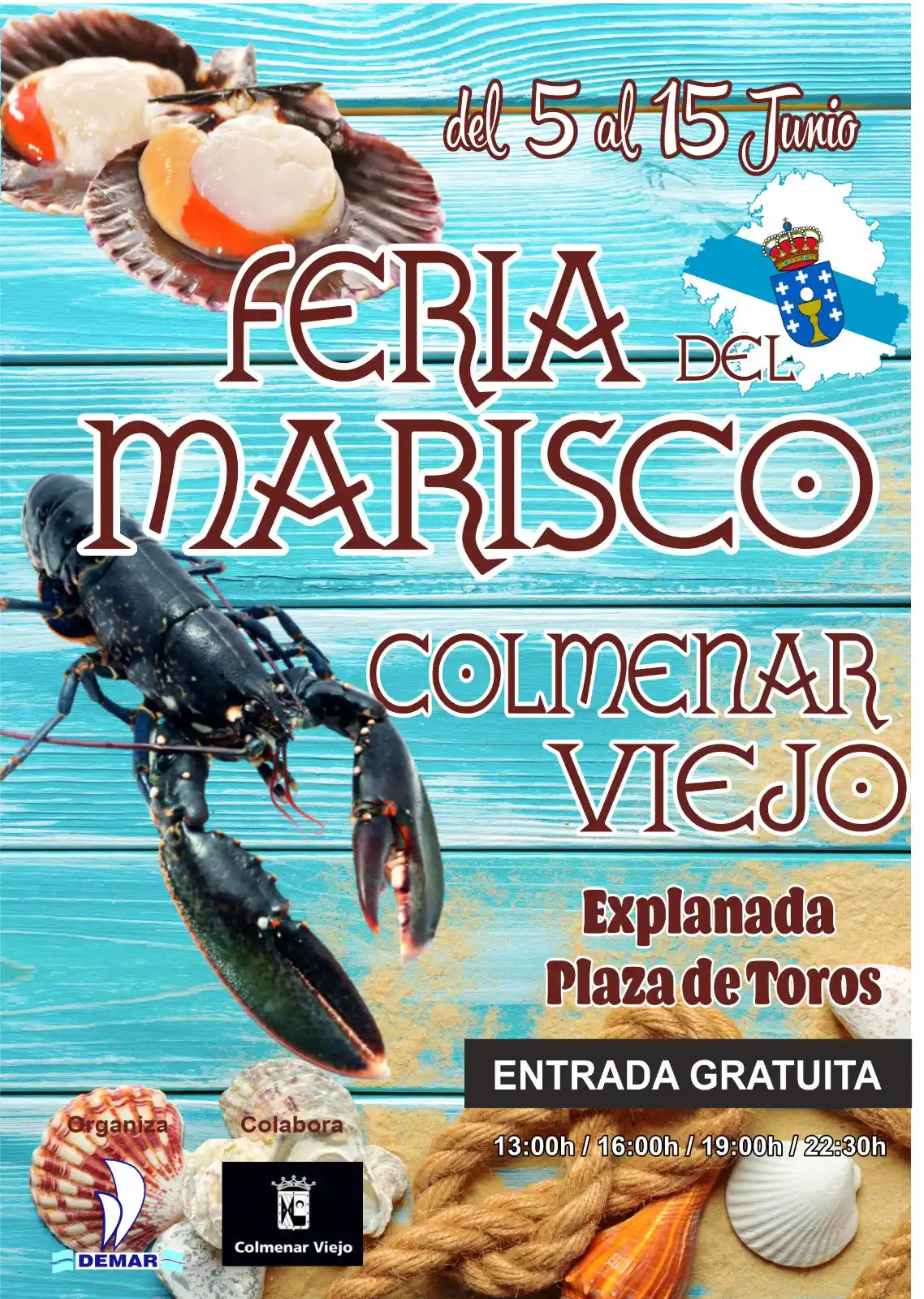Image from Ayuntamiento de Colmenar Viejo: 🌊🐙🥮🦐🍷🥘 Hoy vuelve la mejor gastronomía gallega a Colmenar Viejo ...