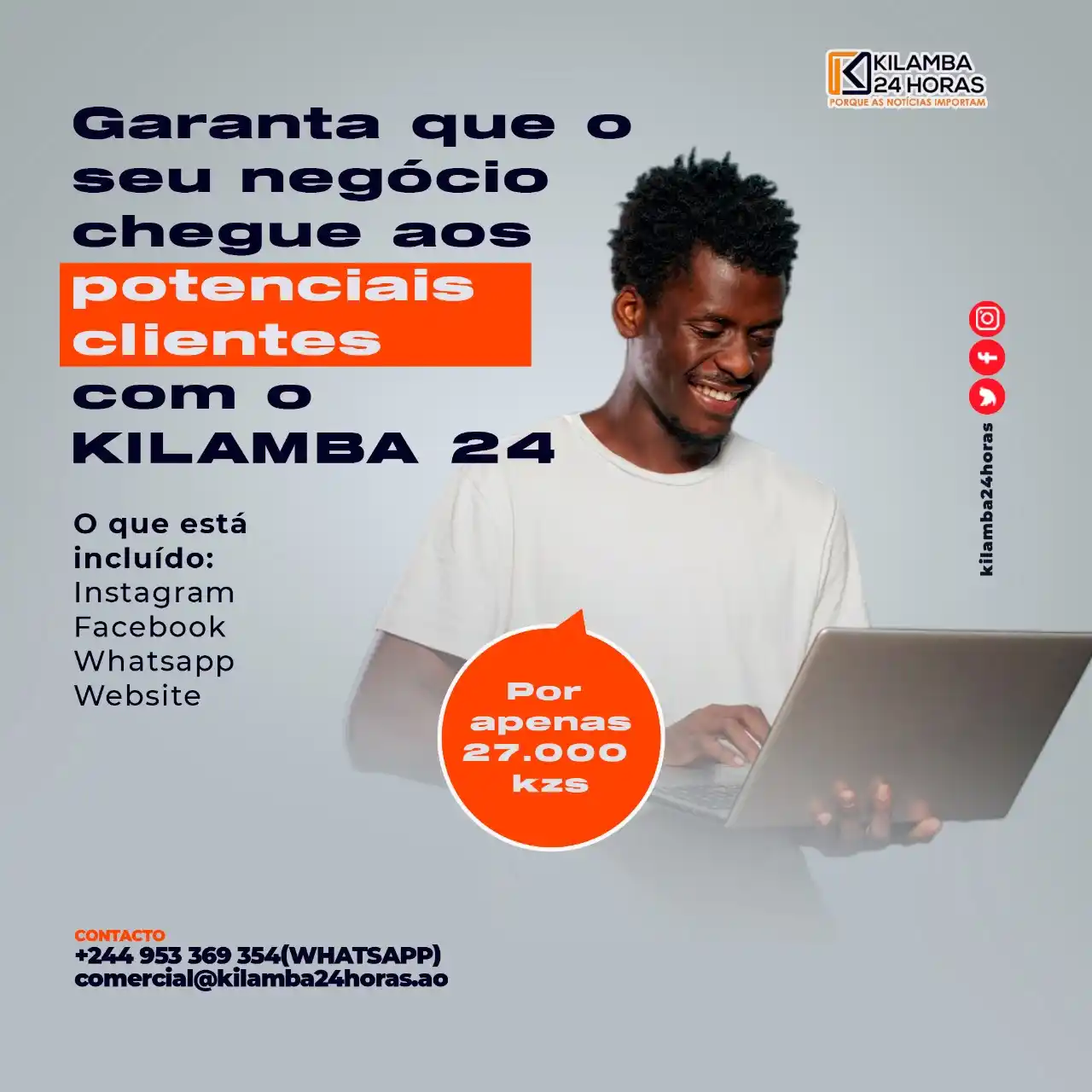 Image from KILAMBA 24 HORAS: 🚀 Impulsione o Sucesso do Seu Negócio com o KILAMBA 24 HORAS! 🚀 Est...