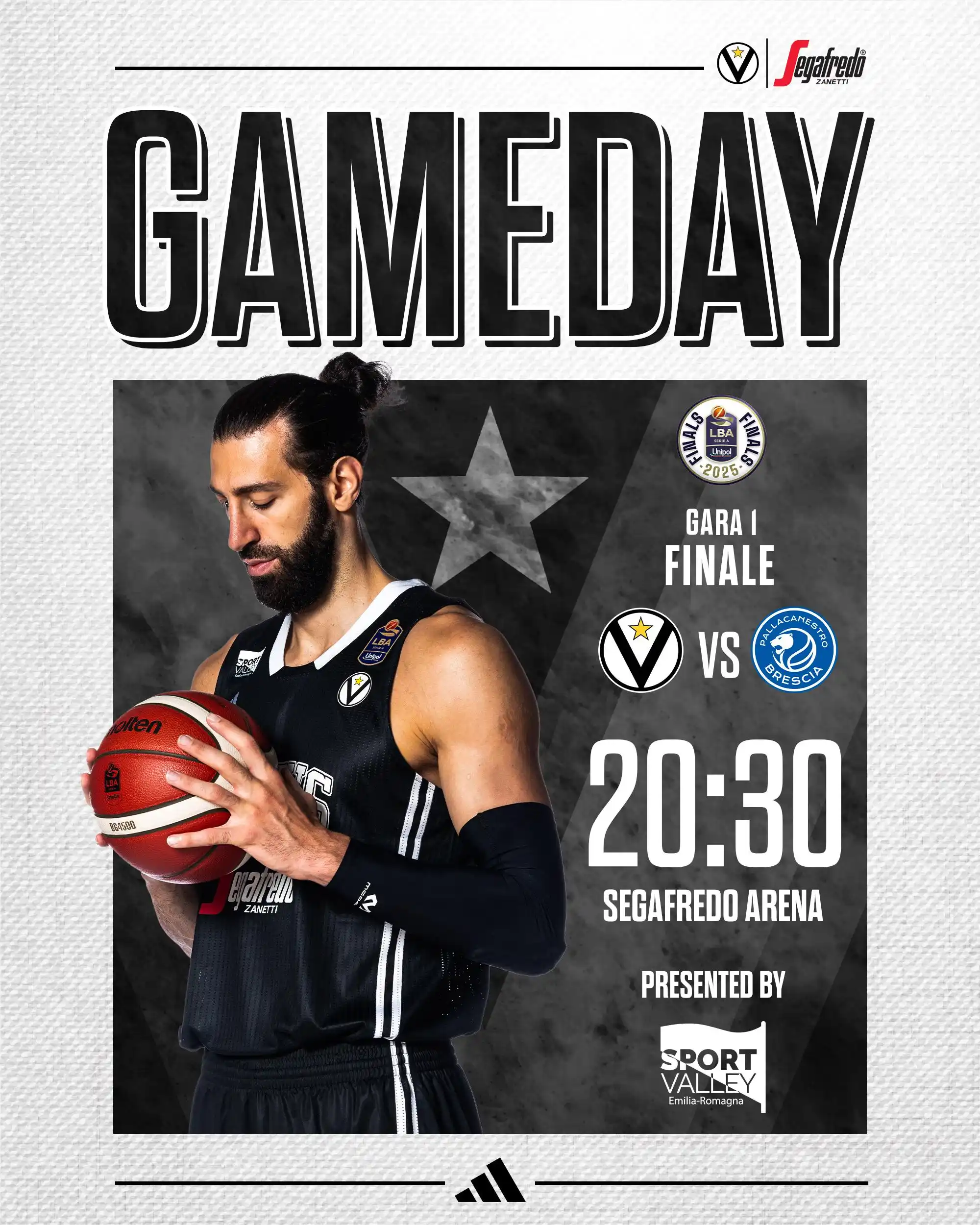 Image from Virtus Segafredo Bologna: ๐๐งโ๐ฆ ๐๐๐ ๐ ๐๐๐ฌ | Playoff Finals G1 ๐ Brescia ๐บ DAZN, Nove,...