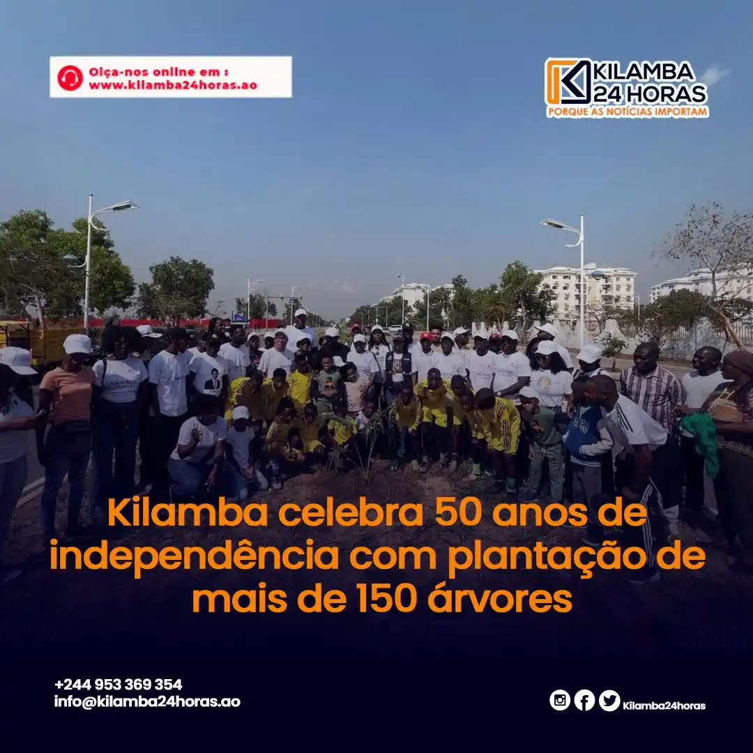 Image from KILAMBA 24 HORAS: KILAMBA CELEBRA 50 ANOS DE INDEPENDÊNCIA COM PLANTAÇÃO DE MAIS DE 150 ...