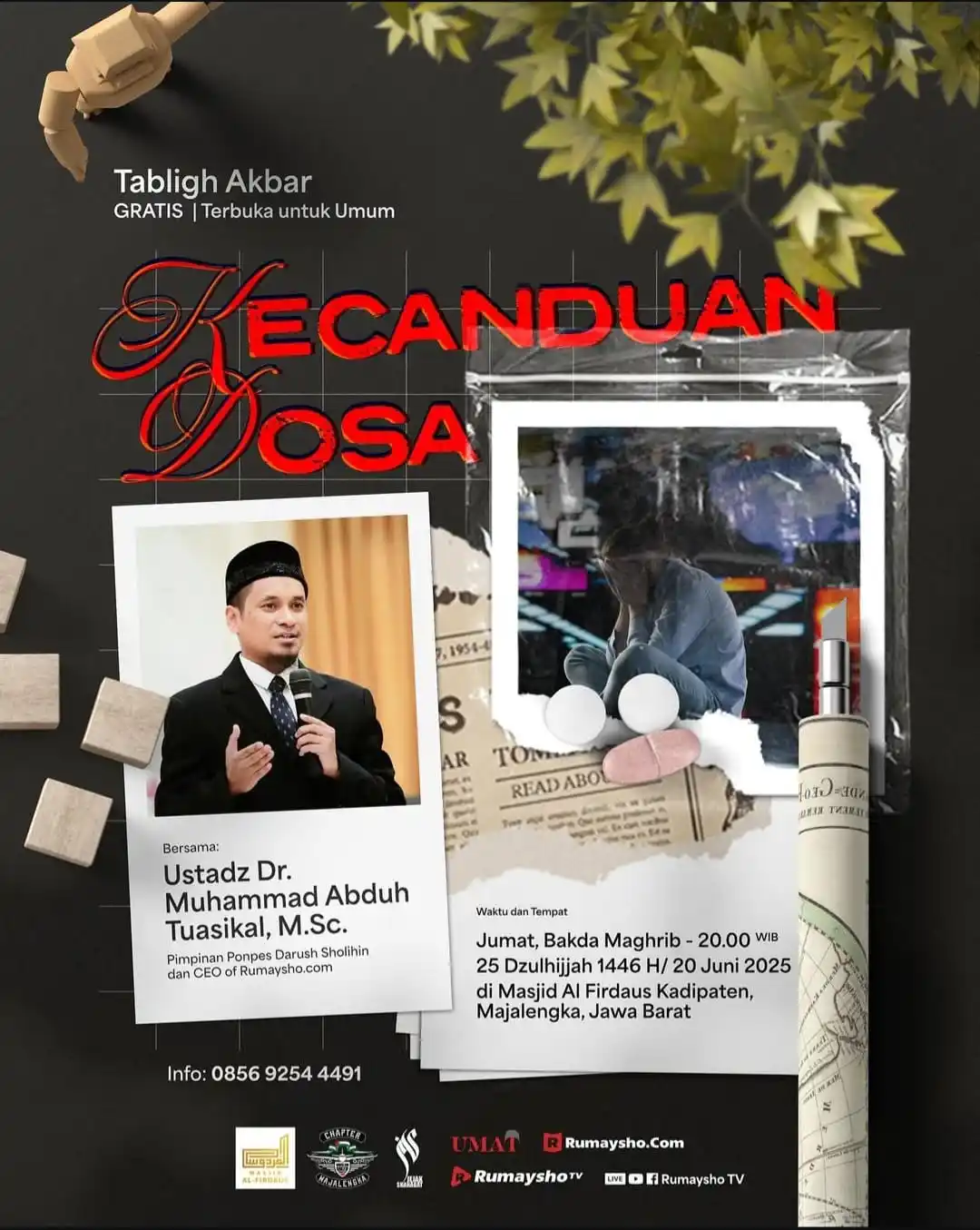 Image from Muhammad Abduh Tuasikal : 🔍 KITA SADAR, TAPI TAK MERASA... Dosa kecil yang diulang, bisa jadi c...