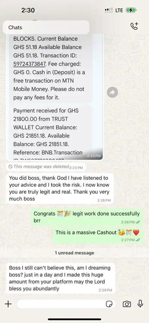Image from Quotes & Inspiration✞: Massive withdrawal done successfully from trust wallet text me now to ...