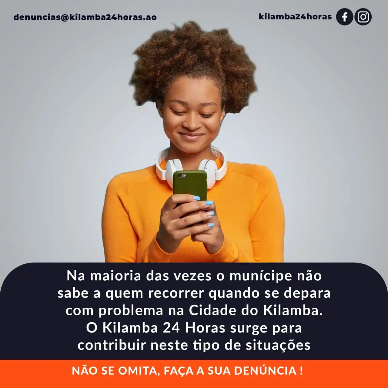 Image from KILAMBA 24 HORAS: 📣🏘️ Moradores da Centralidade do Kilamba, sua voz importa! Você sab...