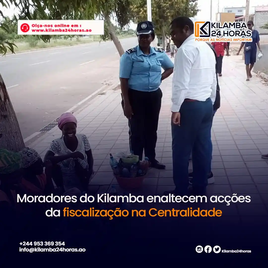 Image from KILAMBA 24 HORAS: MORADORES DO KILAMBA ENALTECEM ACÇÕES DA FISCALIZAÇÃO NA CENTRALIDADE!...