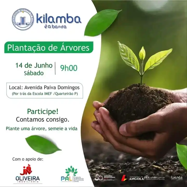 Image from KILAMBA 24 HORAS: Moradores do Kilamba são chamados a plantar árvores neste sábado  A Ce...
