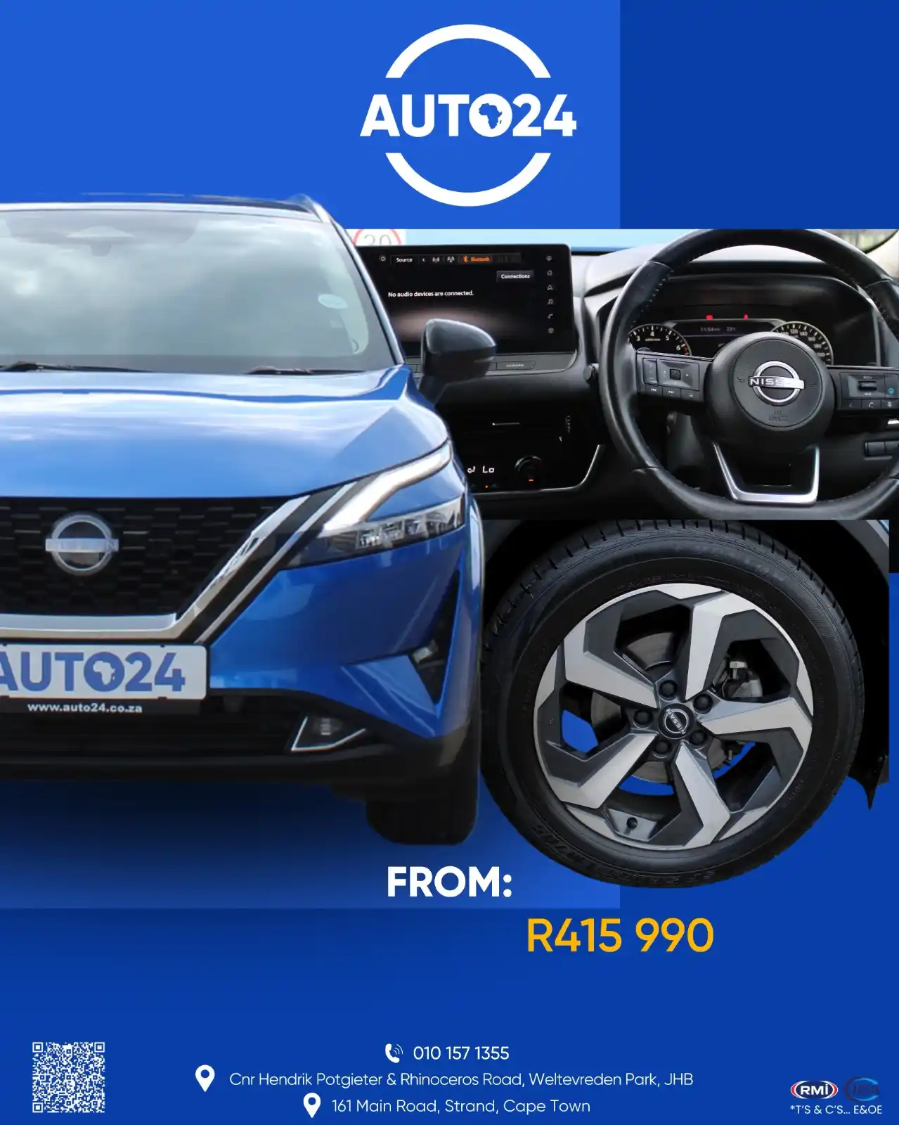 Image from AUTO24.co.za 🇿🇦: Nissan Qashqai 1.3T Acenta X-Tronic, 39 000 kms, 2024, Automaticat R41...