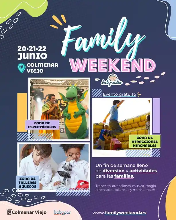 Image from Ayuntamiento de Colmenar Viejo: ⌛... No os perdáis este fin de semana el evento familiar del año en Co...