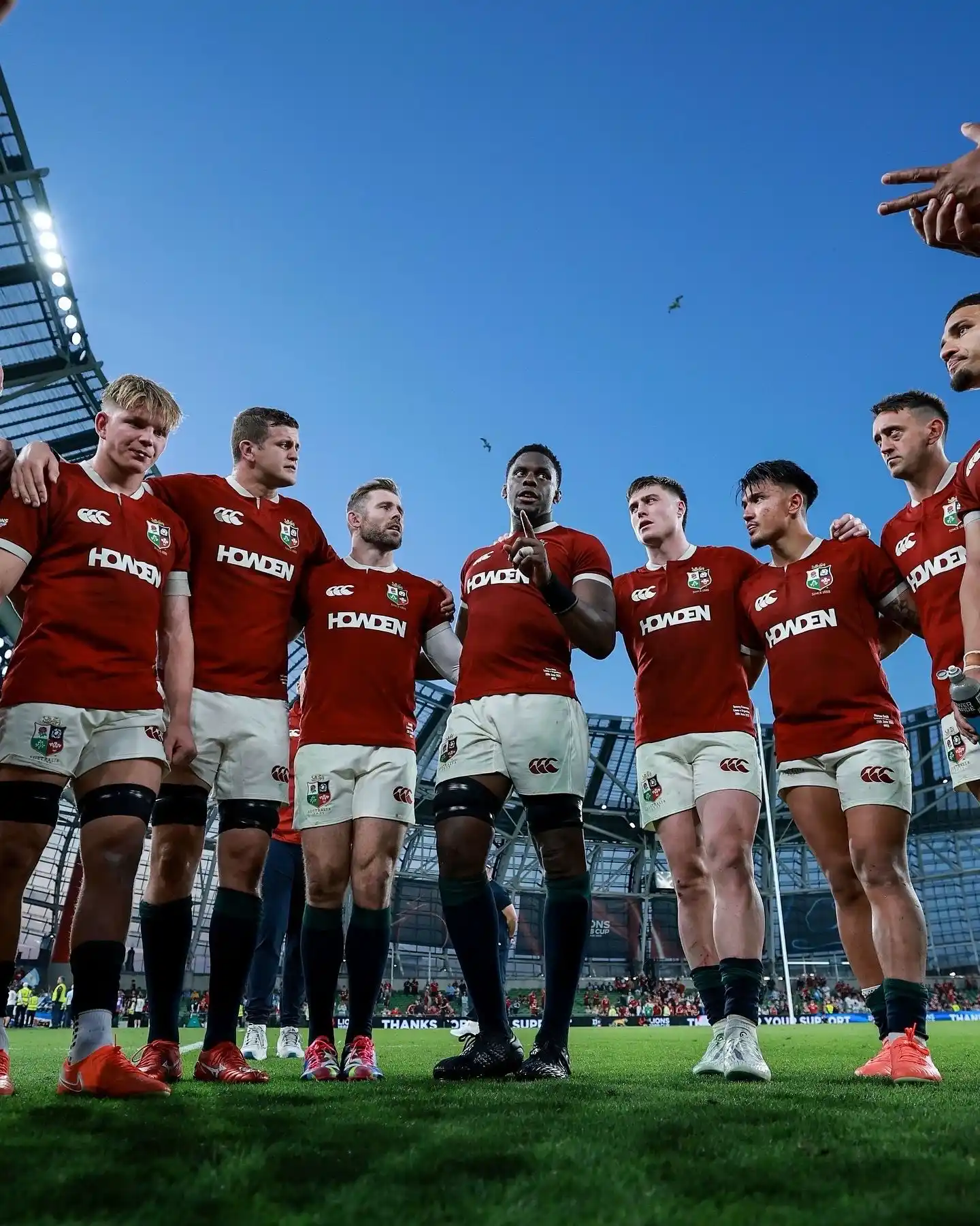 Image from The British & Irish Lions: Not the result we wanted but a historic night in Dublin! Thank you for...